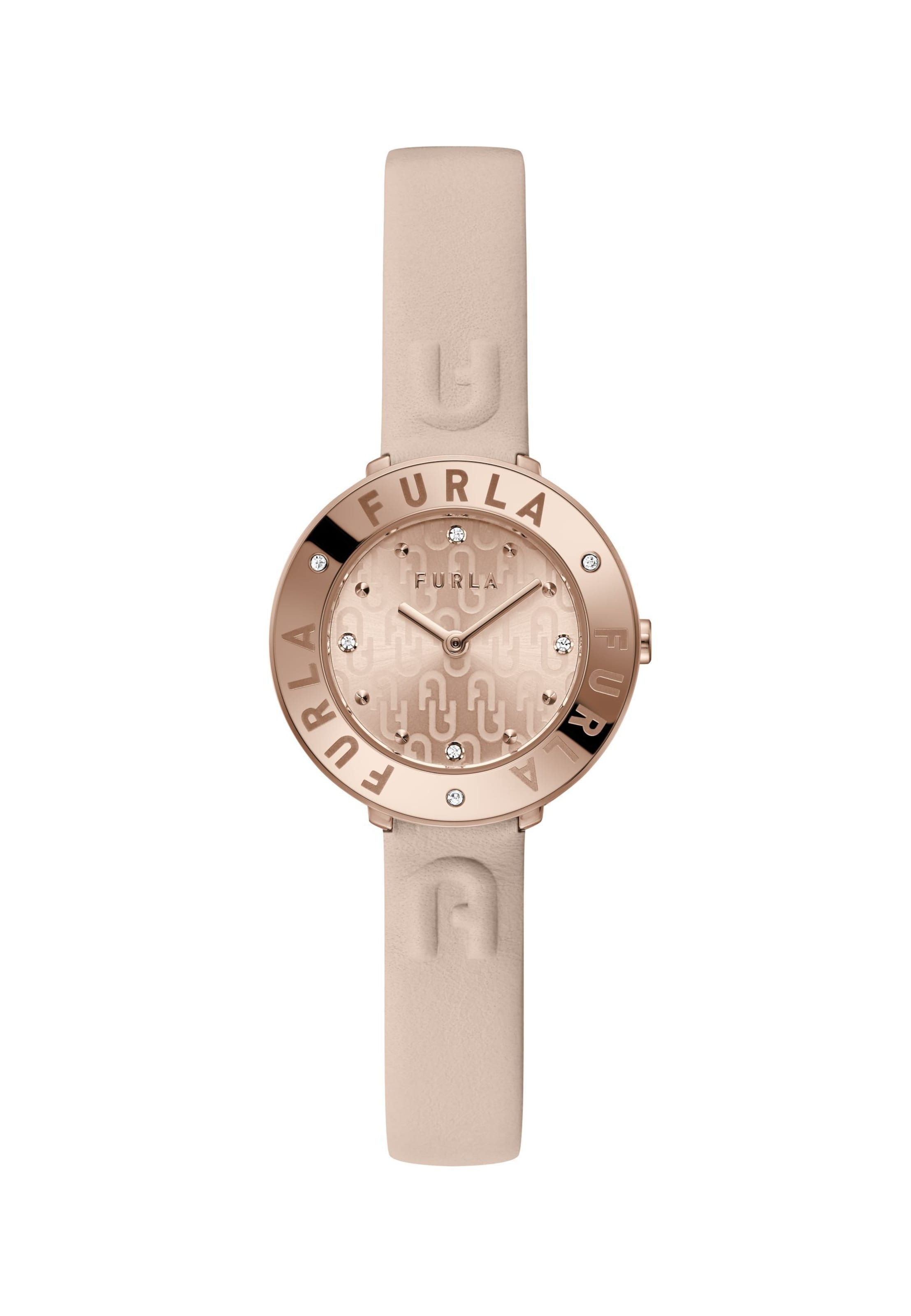 Orologio analogico 'Essential' di FURLA in beige: frontale