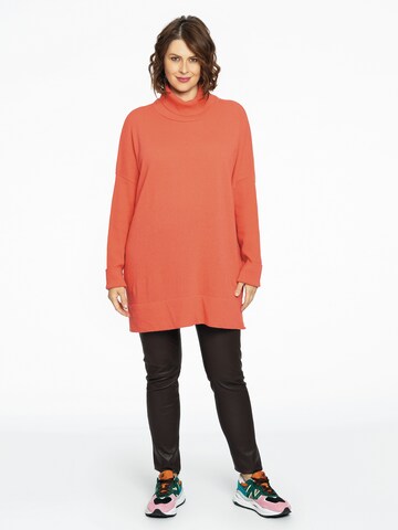 Pull-over Yoek en orange