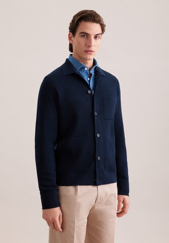 SEIDENSTICKER Strickjacke in Blau: Vorderseite