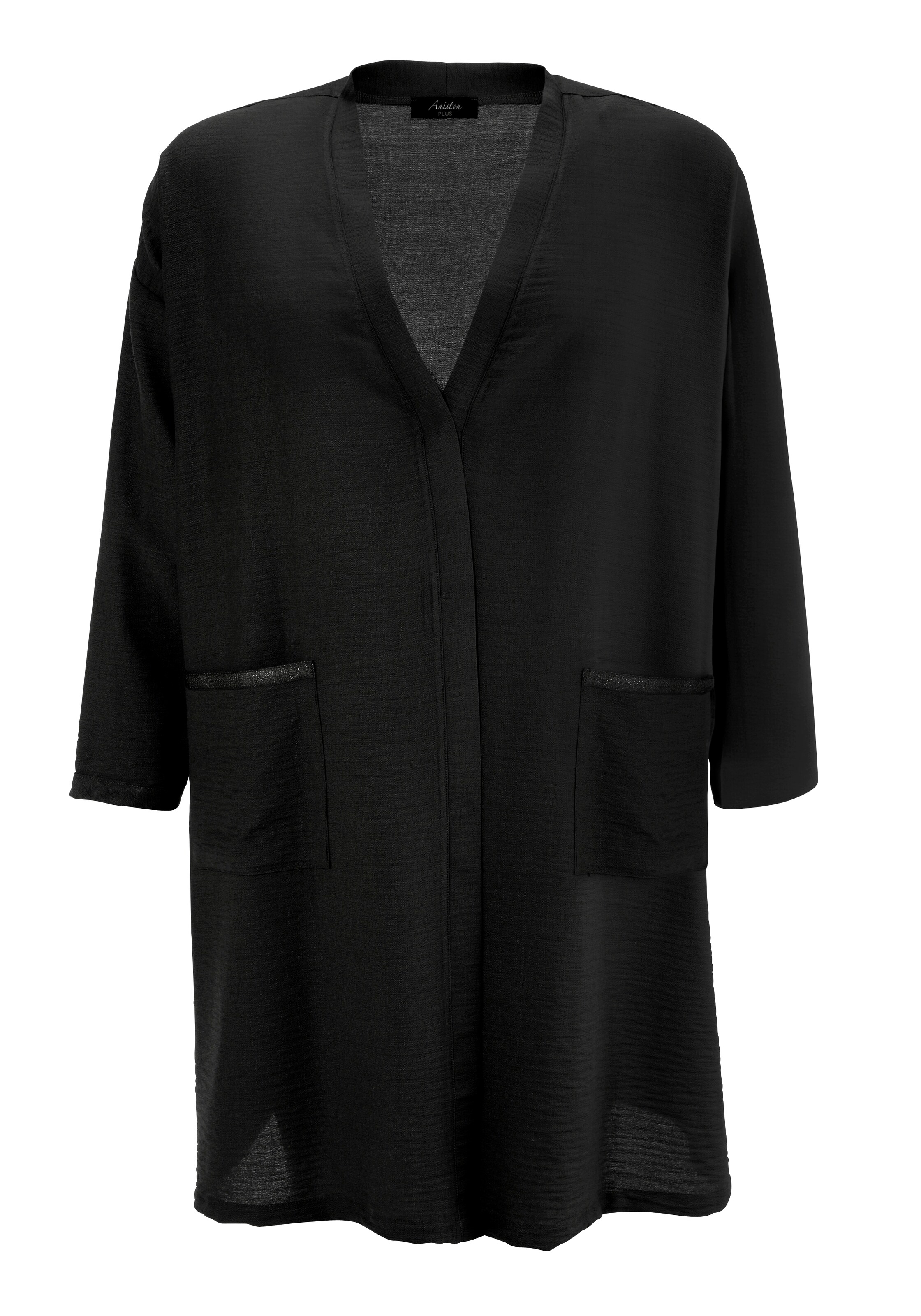 Aniston Summer Coat in Black: front