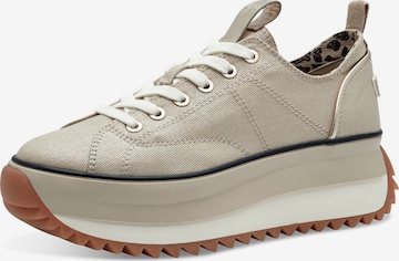 Baskets basses Tamaris en gris : devant