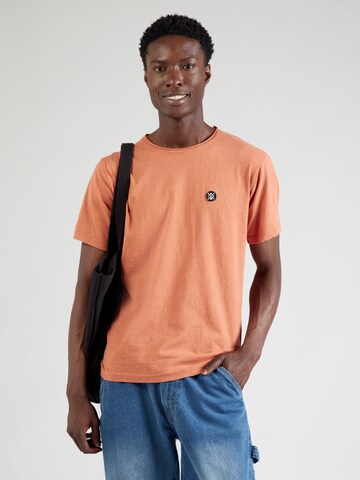INDICODE JEANS T-Shirt 'Carlsin' in Orange: Vorderseite