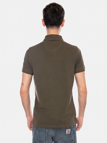 T-Shirt 'TARTAN PIQUE POLO DARK OLIVE' Barbour en vert