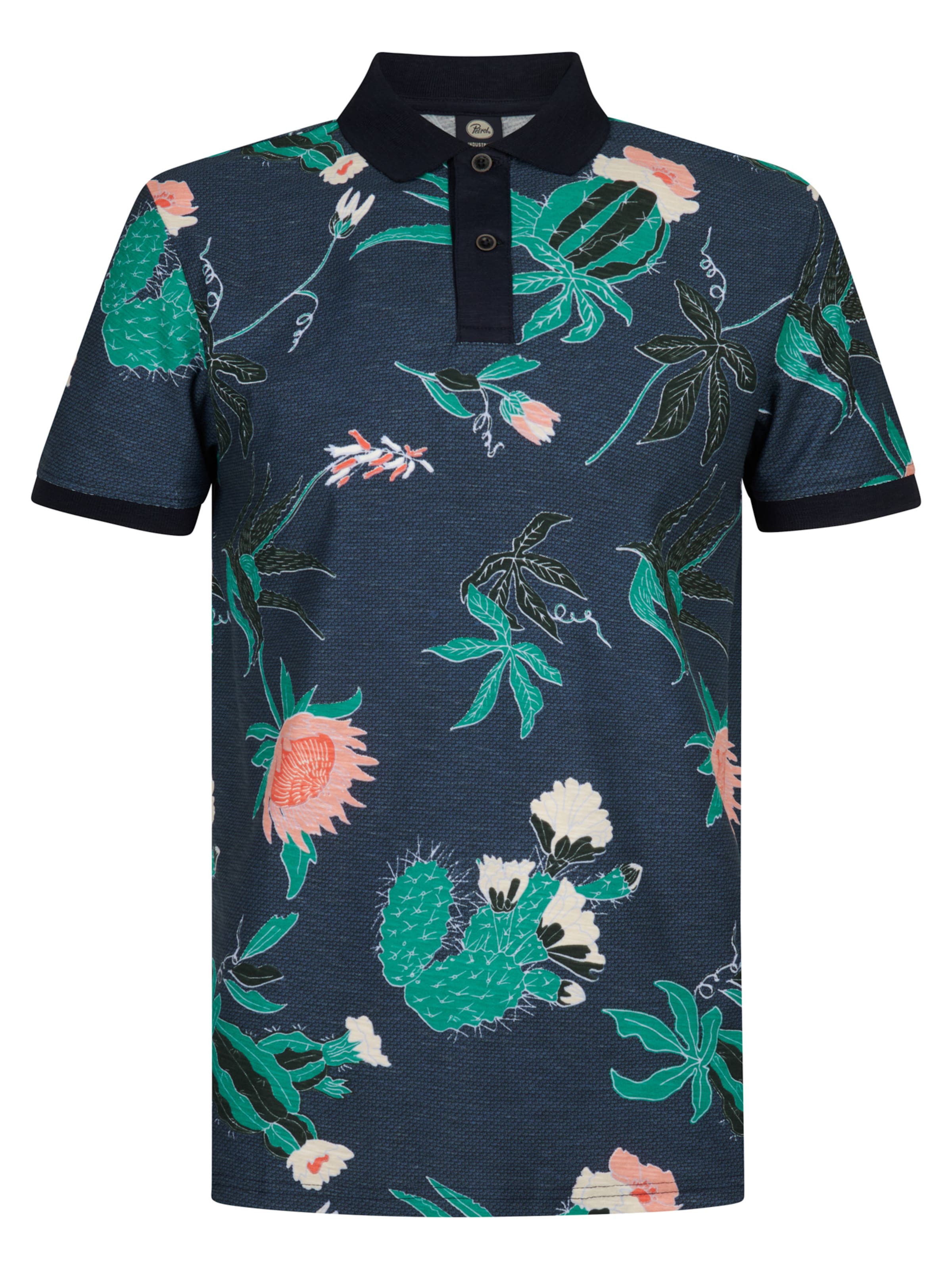 Petrol Industries Shirt 'Nitro' in Blue: front