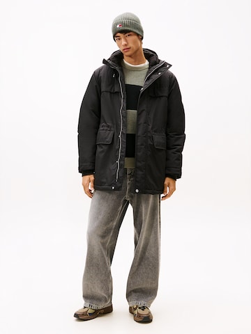 Tommy Jeans Between-seasons parka in Black