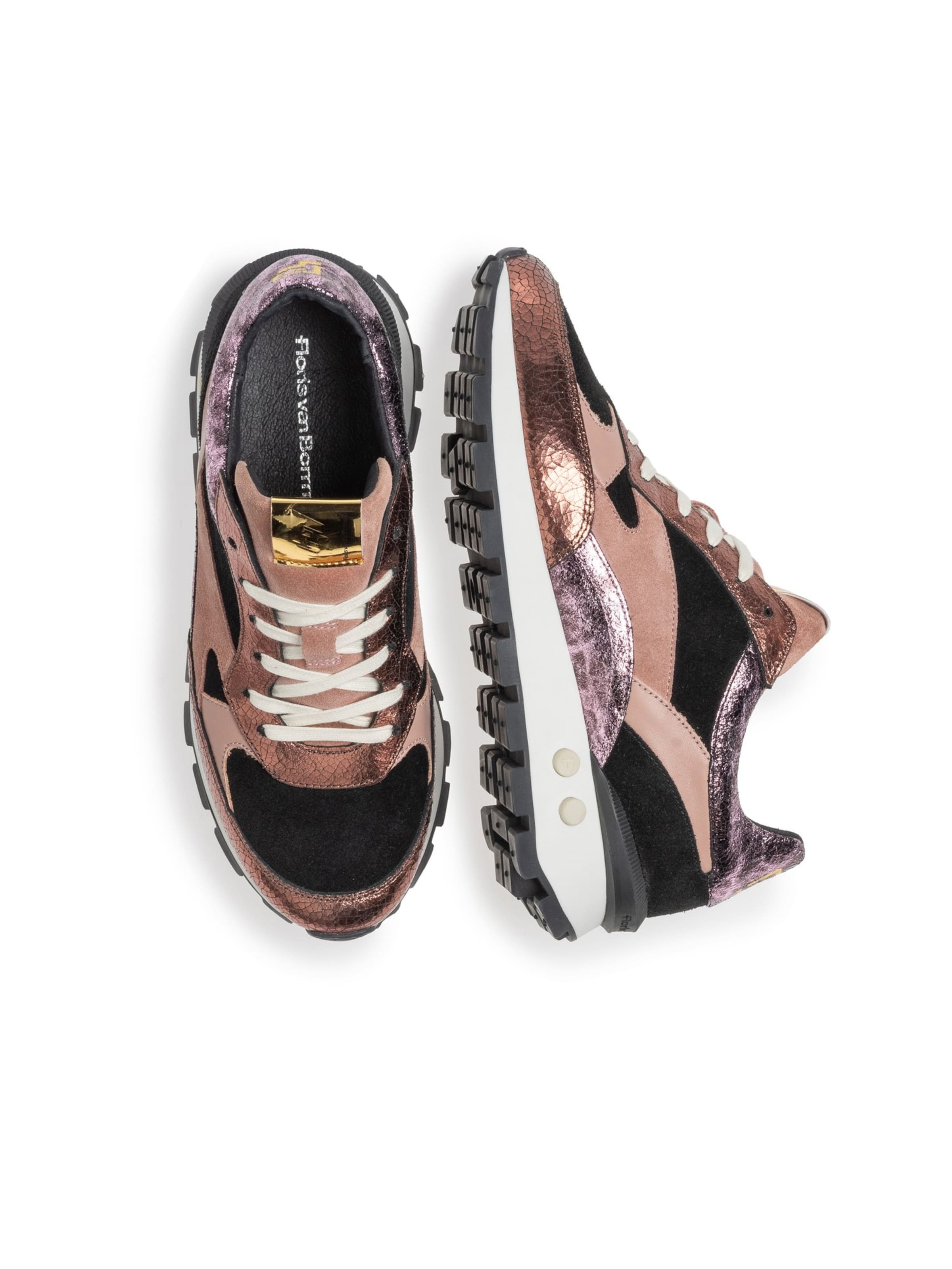 Floris van Bommel Platform trainers in Pink