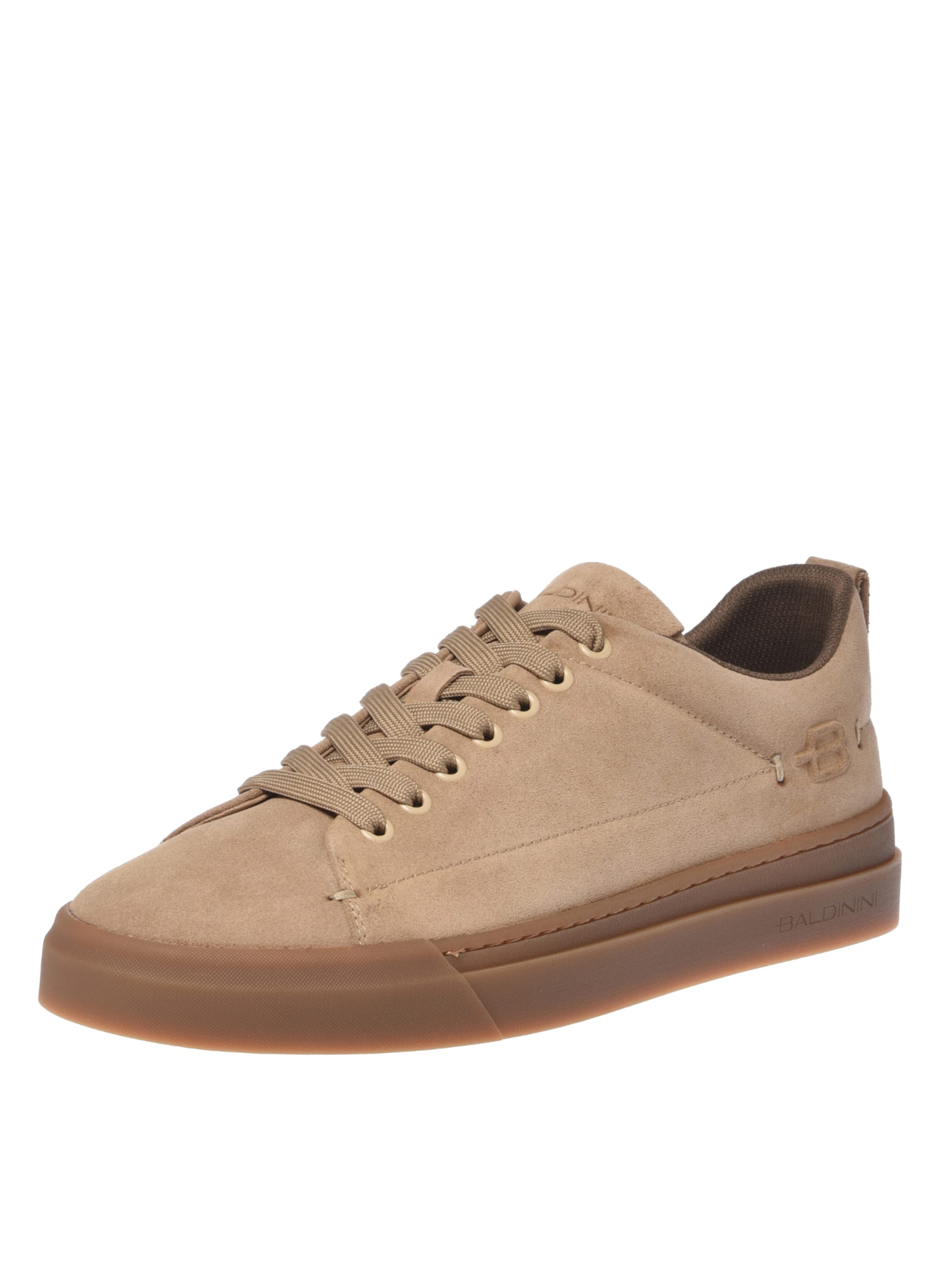 Baskets basses BALDININI en marron : devant