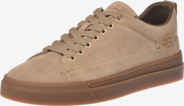 Baskets basses BALDININI en marron : devant
