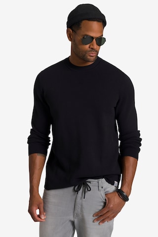 Pull-over STHUGE en noir : devant