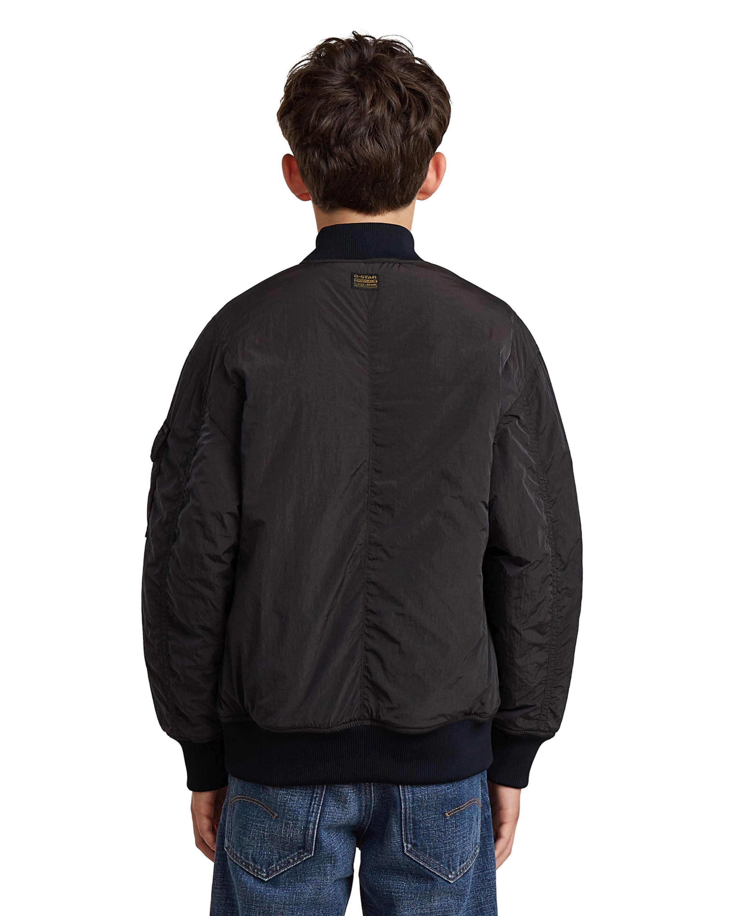 G-STAR Tussenjas 'Boys Bomber Jacket' in Zwart