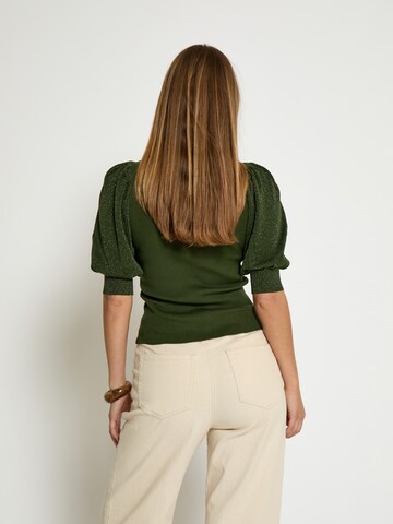 Pullover 'Fine' di minus in verde