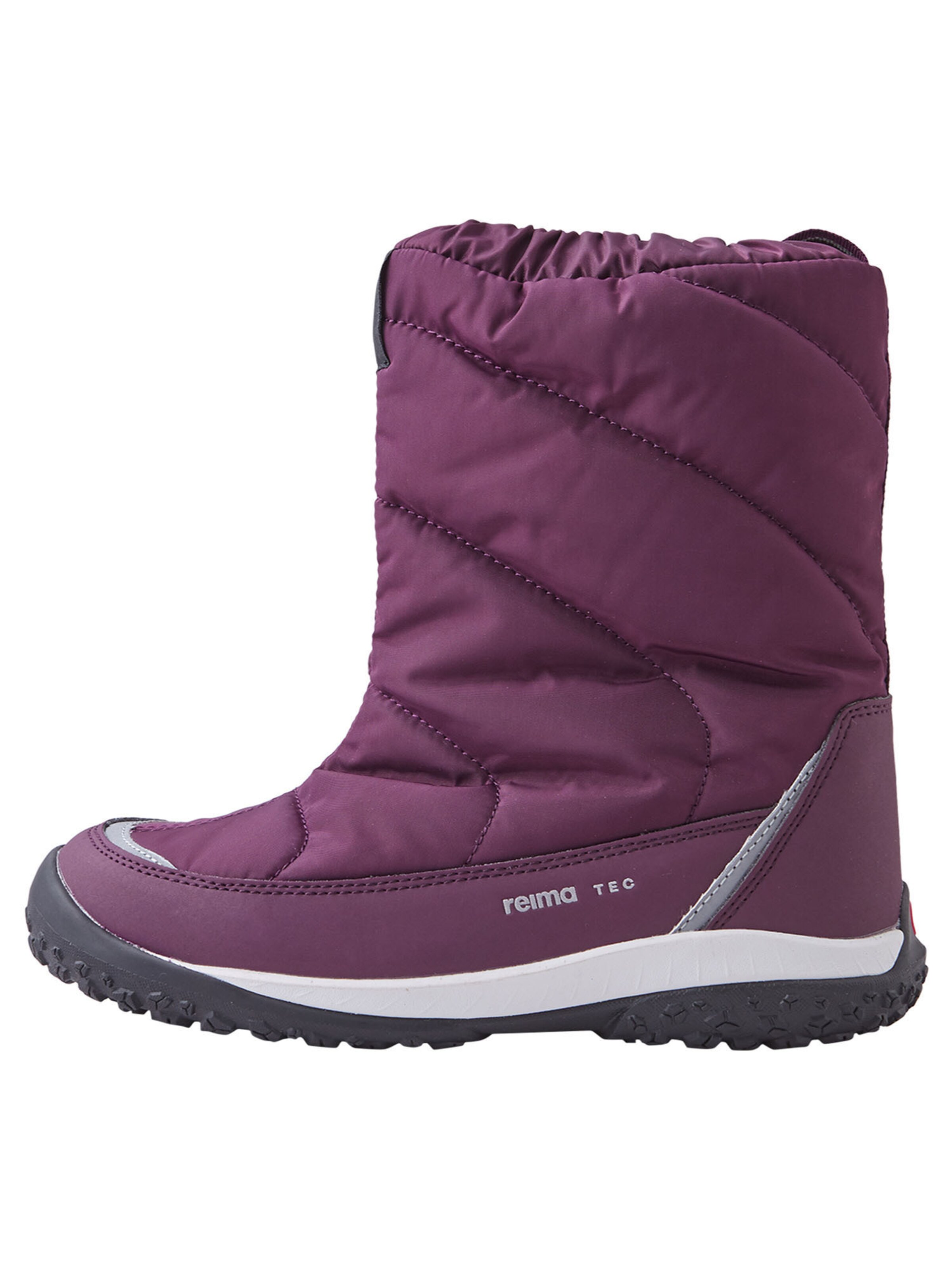 Bottes de neige 'Kinoskin' Reima en violet : devant