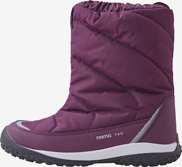 Bottes de neige 'Kinoskin' Reima en violet : devant