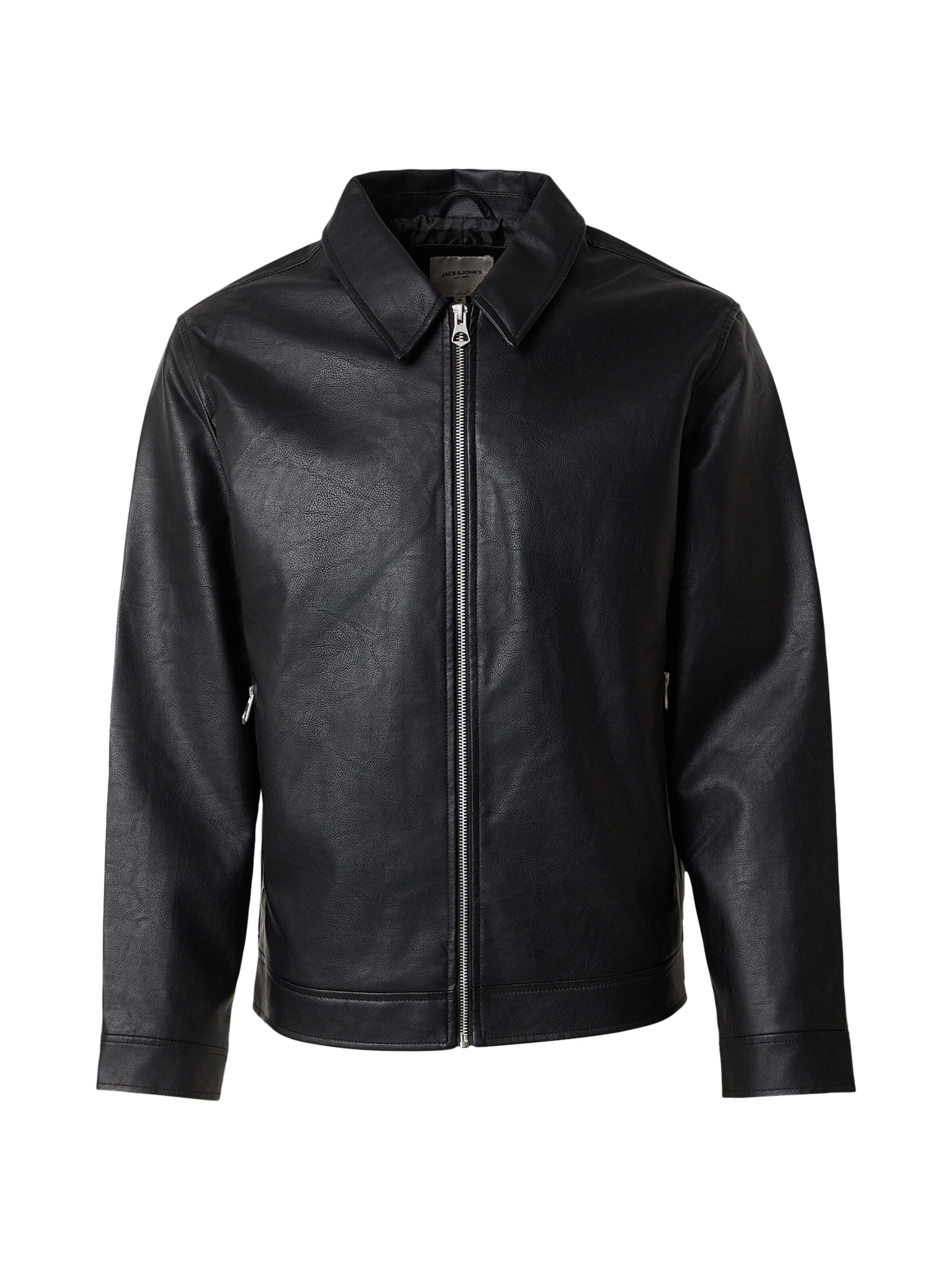 Veste mi-saison 'JWHAUSTIN' JACK & JONES en noir : devant