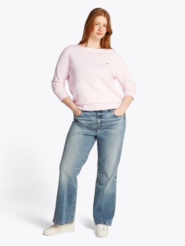Tommy Hilfiger Curve Sweater in Pink