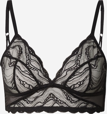 Calvin Klein Underwear Rintaliivi 'Instinct' värissä musta: etupuoli