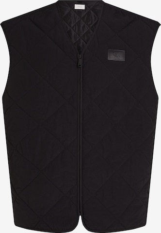 Gilet 'Gilet' di Calvin Klein Jeans in nero: frontale