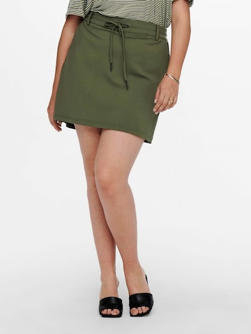 ONLY Carmakoma Skirt in Green: front