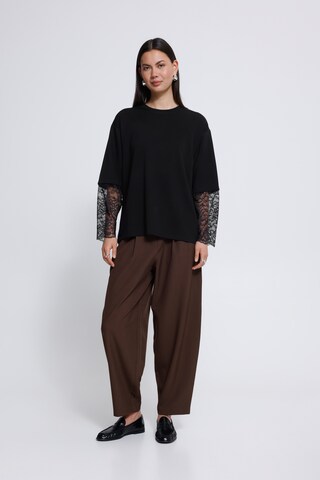 ICHI Shirt 'IHKAIWA LS' in Black