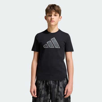 ADIDAS SPORTSWEAR Functioneel shirt in Zwart: voorkant