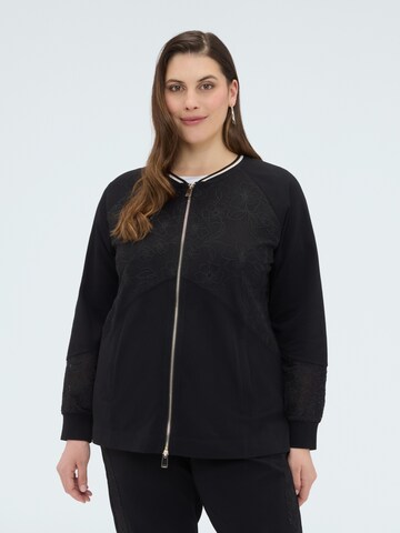 Pull-over Fiorella Rubino en noir : devant