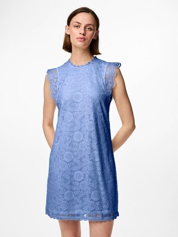 PIECES Kleid 'OLLINE' in Blau: predná strana