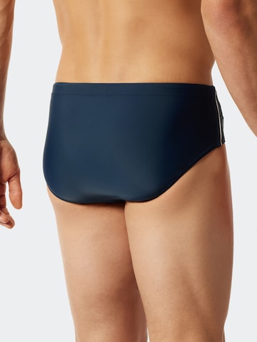 SCHIESSER Swim Trunks 'Aqua' in Blue