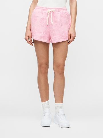 Regular Pantalon 'PARADISE' RIP CURL en rose : devant