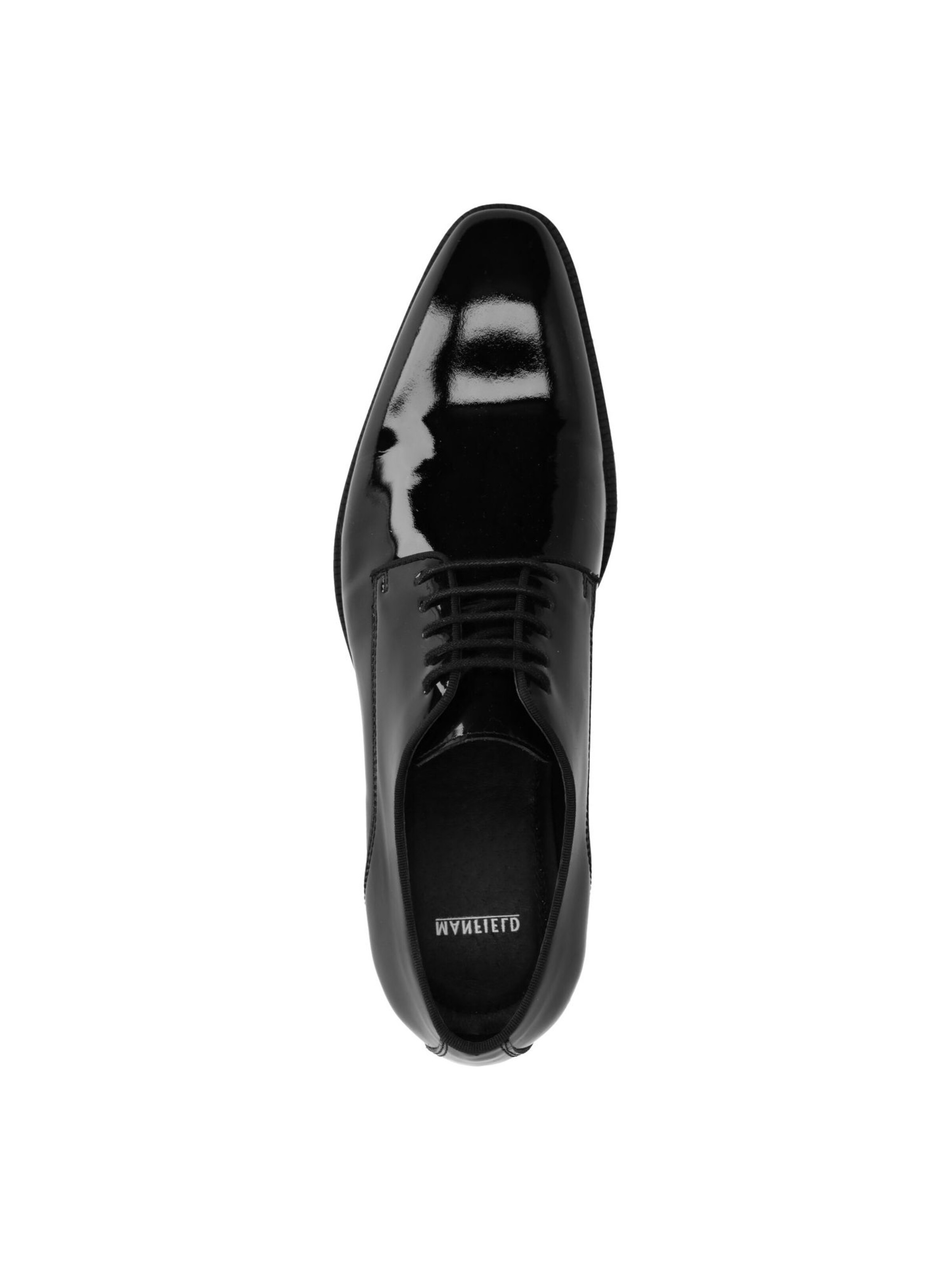 MANFIELD Veterschoen in Zwart