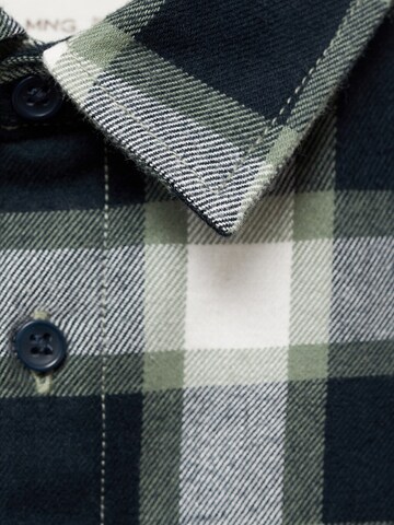 MANGO KIDS Regular Fit Hemd 'THEOB' in Blau