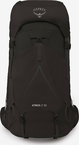 Osprey Sports Backpack 'Atmos AG LT 50' in Black: front