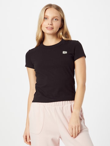 T-shirt fonctionnel PUMA en noir : devant