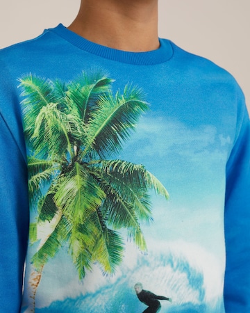 WE Fashion Sweatshirt in Blau