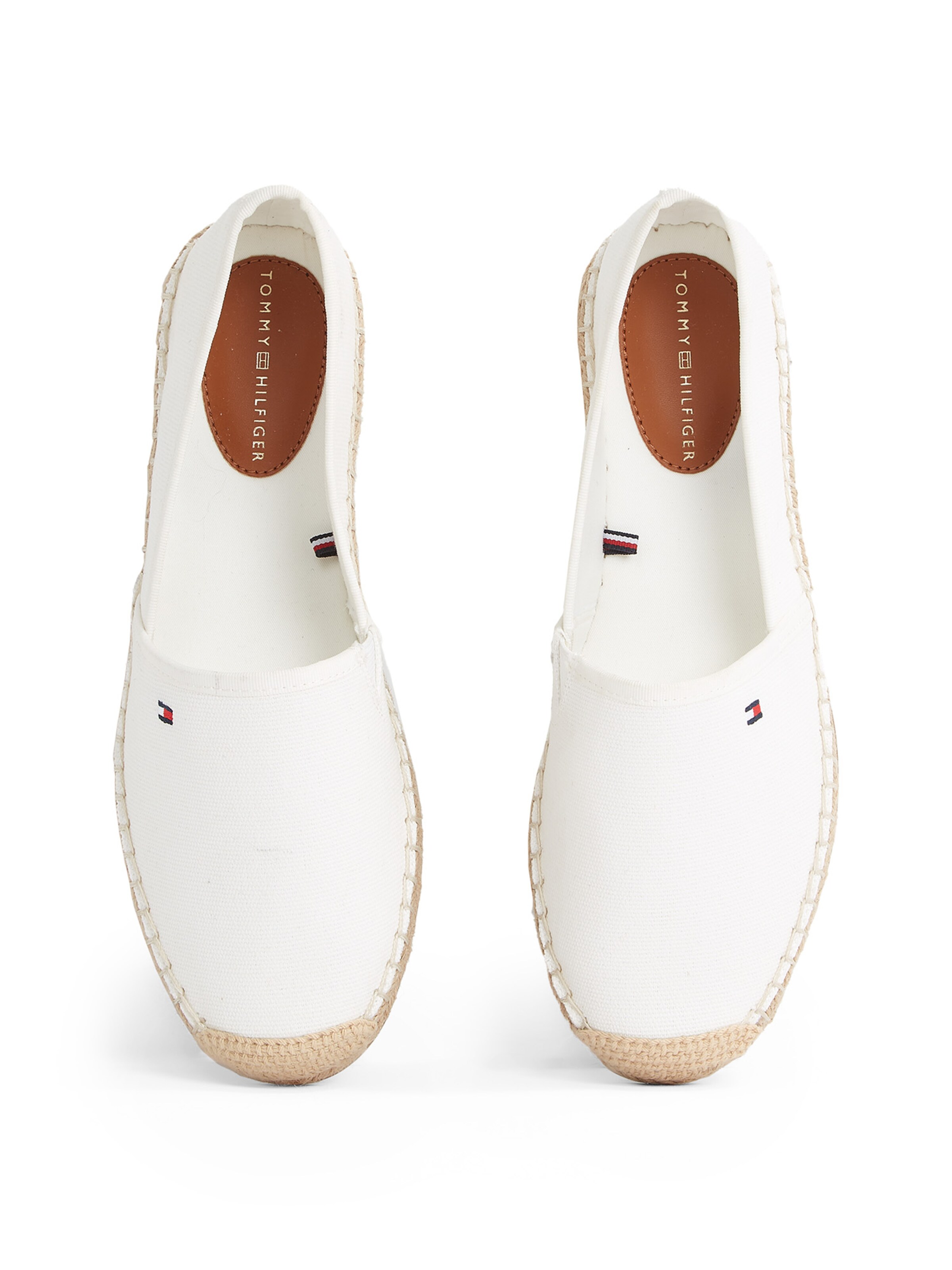 TOMMY HILFIGER Espadrillaer i hvid