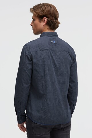 CAMP DAVID Regular Fit Hemd in Blau