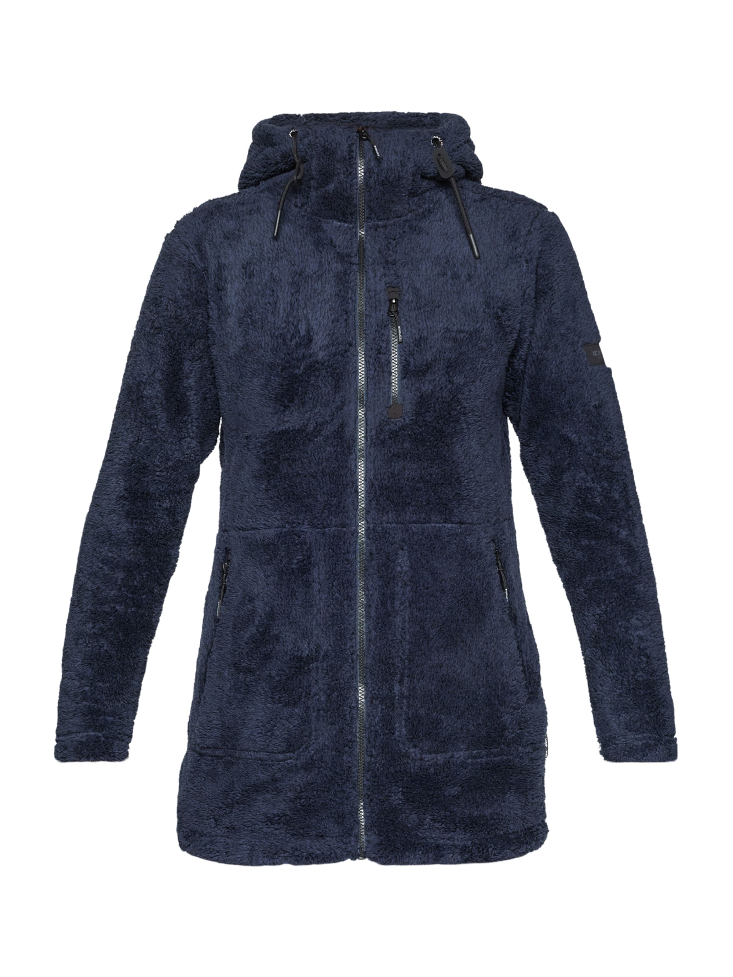 ICEPEAK Funktionsfleecejakke 'CHELLES' i blå: forside