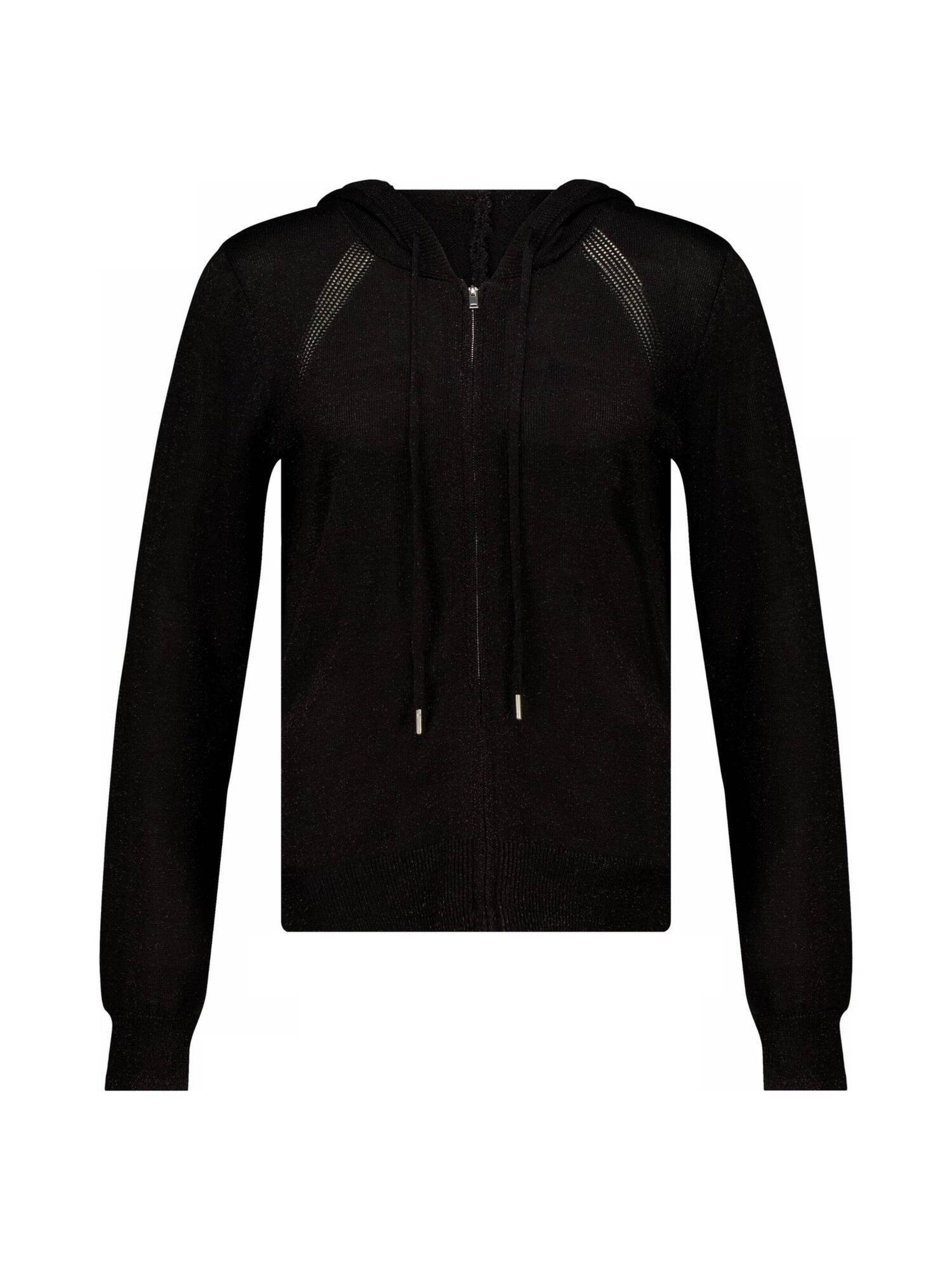 Cardigan 'Noreen' Deeluxe en noir : devant