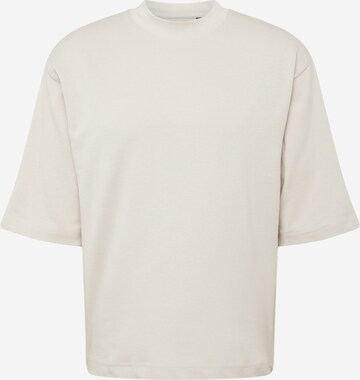 BRAVE SOUL T-Shirt 'FAUST' in Grau: predná strana