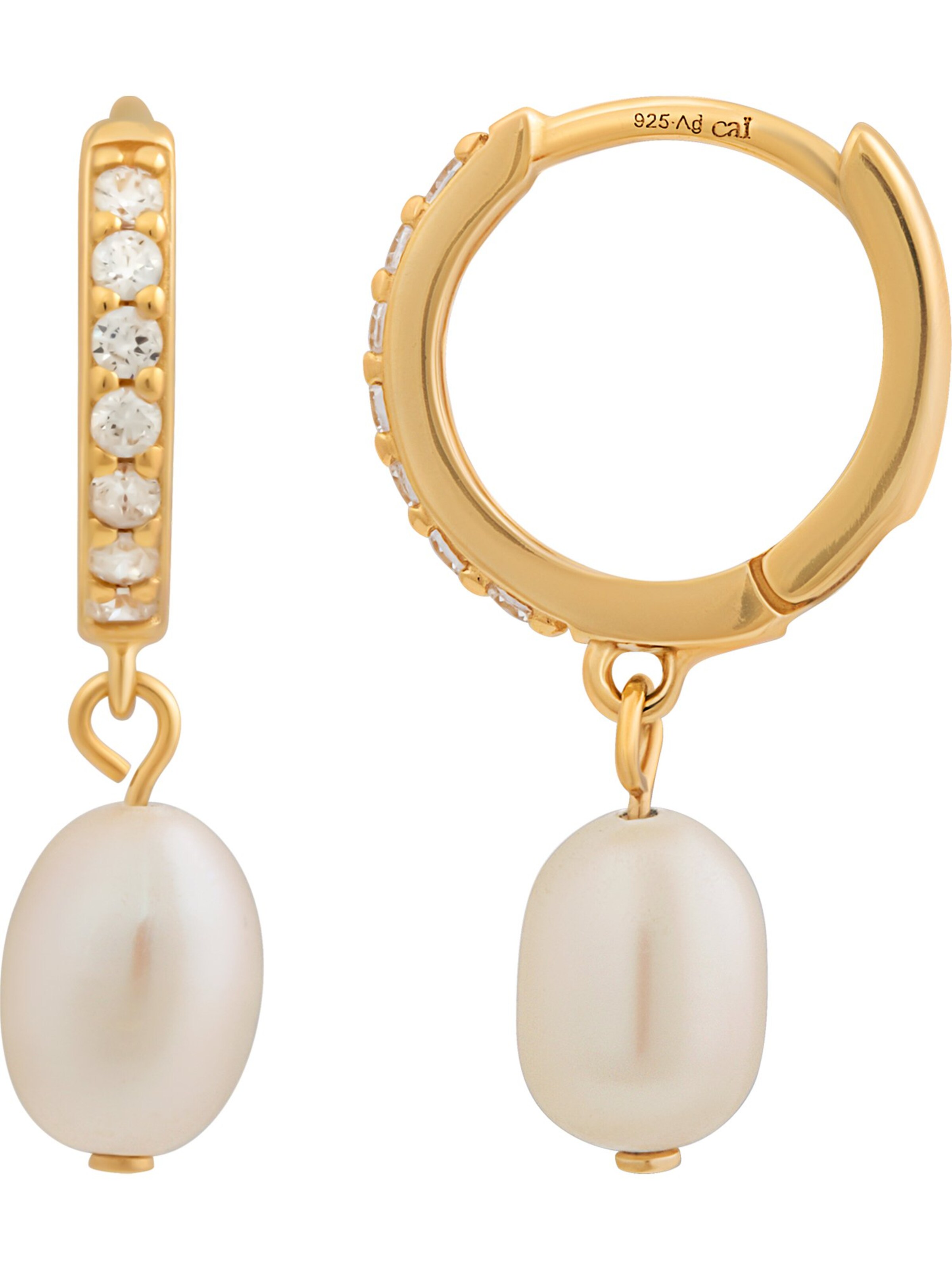 caï Ohrringe in Gold