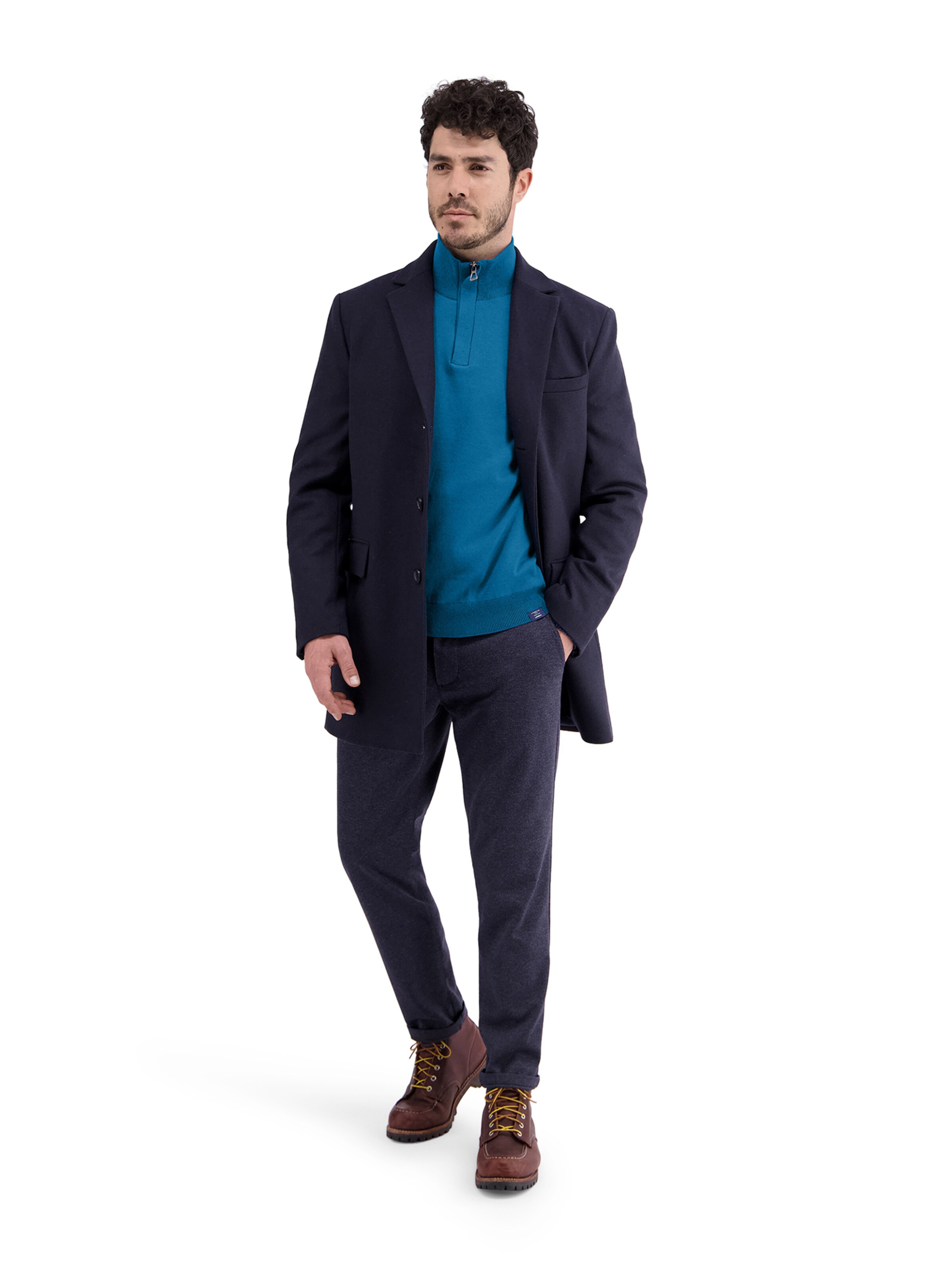 LERROS Pullover in Blau