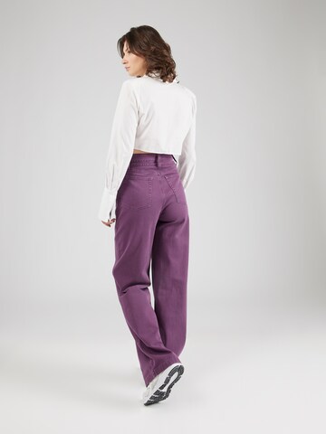BOSS Wide leg Jeans 'C_TMarlene-D' in Purple