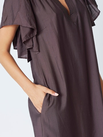 co'couture Jurk ' Hera ' in Bruin