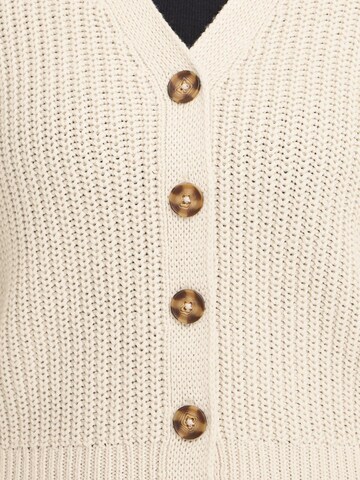 Oxmo Gebreid vest ' OXFKANNA ' in Beige