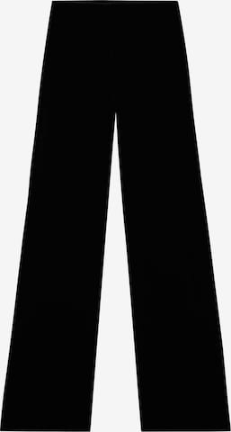 CALZEDONIA Wide leg Pants in Black: front