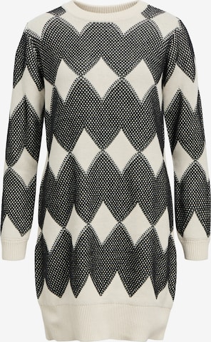 balta OBJECT Megzta suknelė 'OBJOLYMPIA': priekis