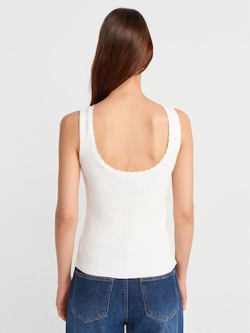 Tops en tricot Dilvin en blanc