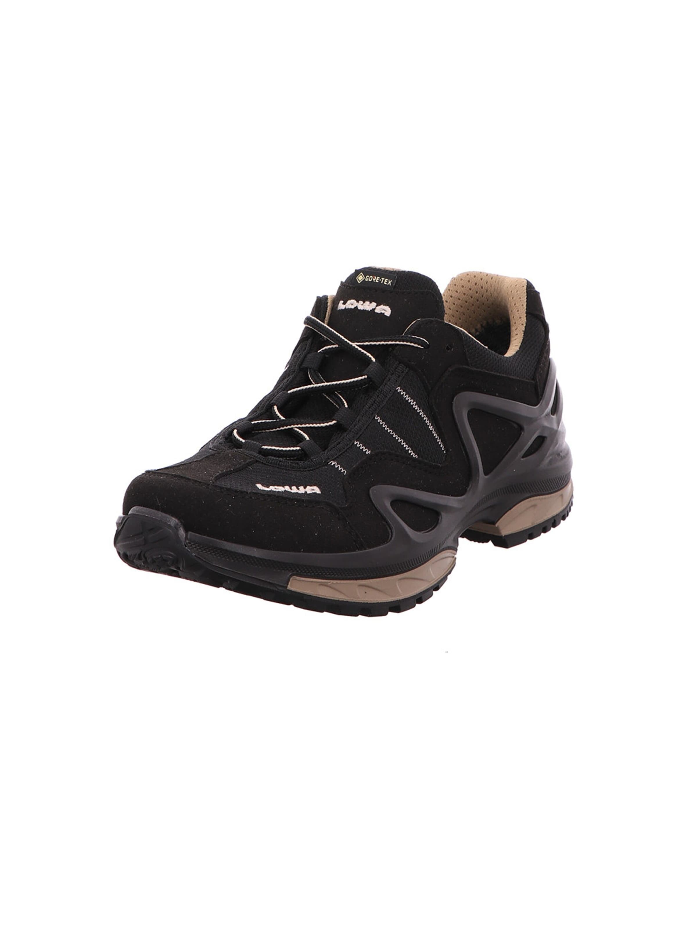 LOWA Halbschuh 'Gorgon' in Schwarz: Vorderseite