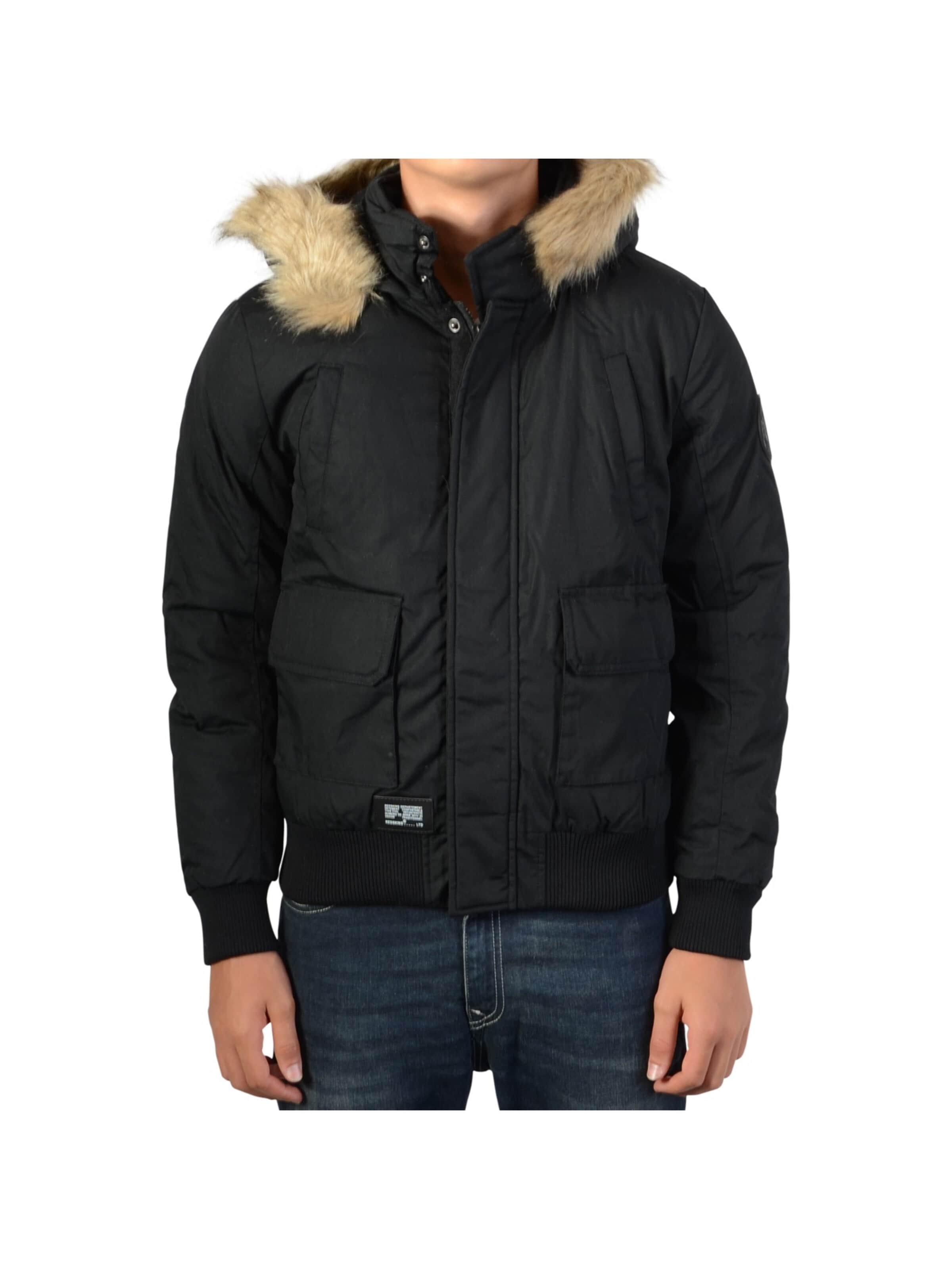 REDSKINS Übergangsjacke‌‌‌‌‌‌‌‌‌ in Schwarz: Vorderseite