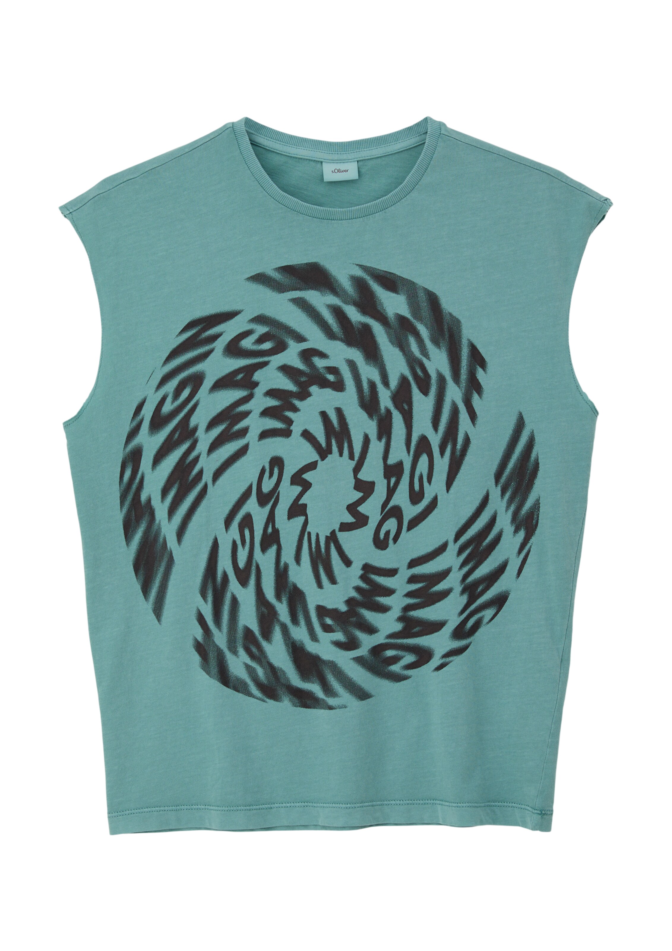 T-Shirt s.Oliver en bleu : devant