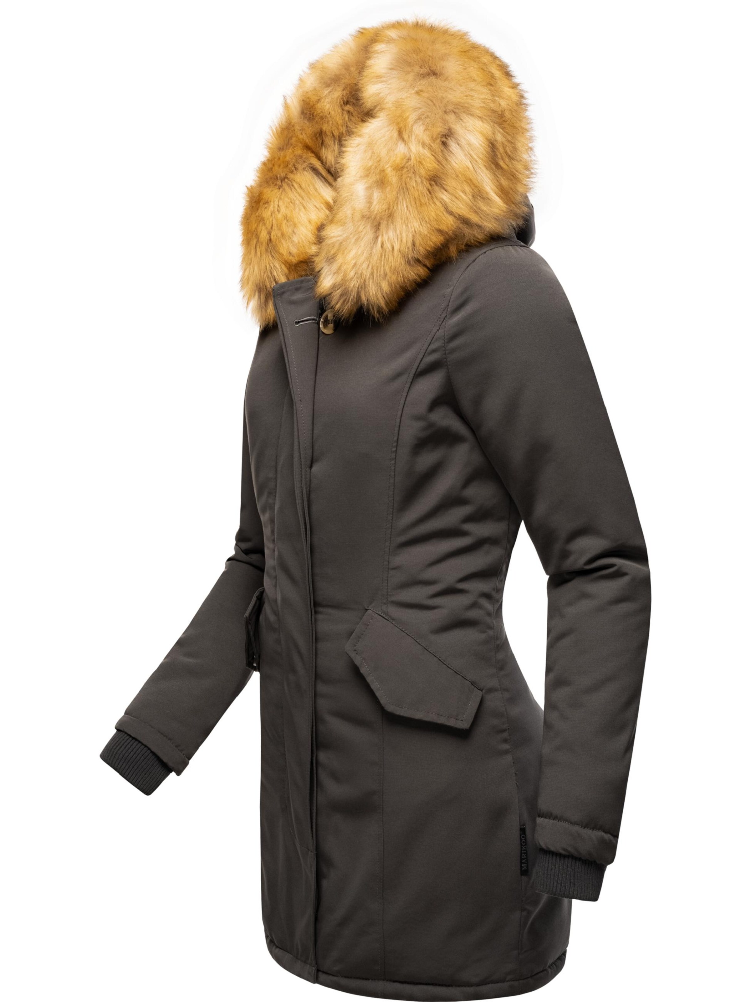 Parka d’hiver 'Karmaa' MARIKOO en gris